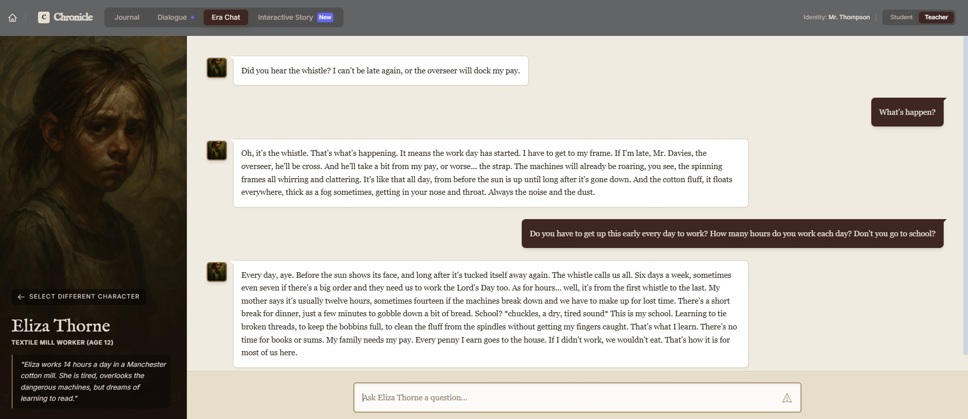 Era Chat example